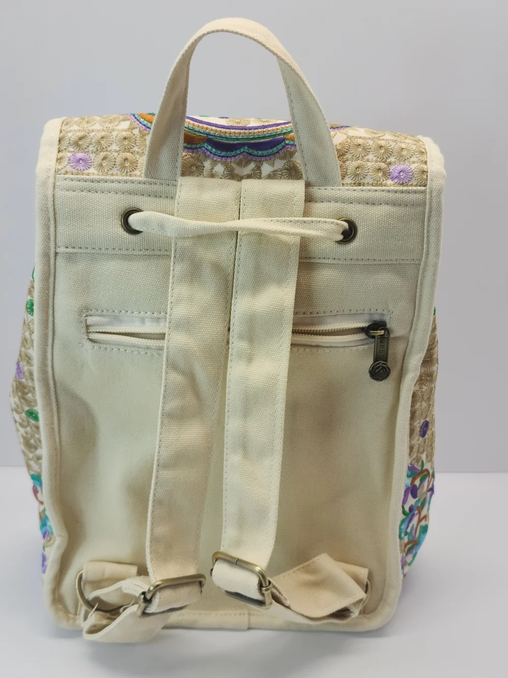 Mini Backpack Purse Y2k Vibes boho cottagecore embroidered floral tapestry